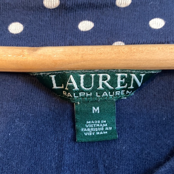 Lauren Ralph Lauren Polka Dot T-Shirt - Picture 5 of 6